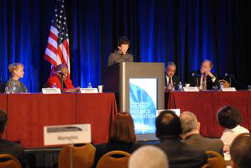 Senior Advisor to President Obama Valerie Jarrett at the Summit on Preventing Youth Violence April 2010